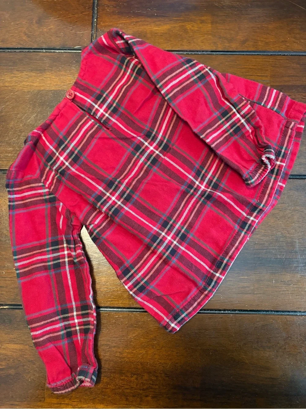 Carter's Red Plaid Long-Sleeve Girls' Tunic with Bow